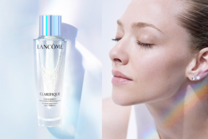 Lancôme Clarifique Dual Essence 淨澈亮肌精華水 HK$720/150ml 按此了解Lancôme 全新的「極光水」Clarifique Dual Essence淨澈亮肌